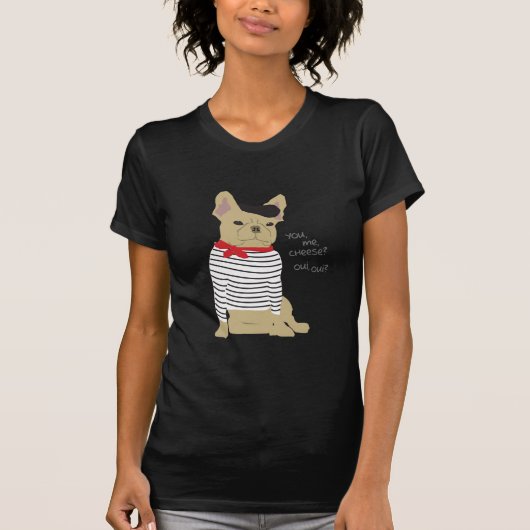 T-shirt Vous, je, fromage ? (Devant)