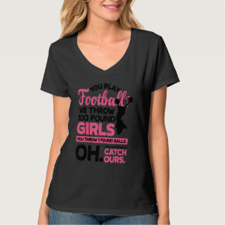 T-shirt Vous Jouez Au Football Nous Lancons 100 Livres Gym