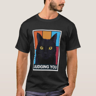 T-shirt Vous jugeant Amusant Vêtement amateur de chat Humo