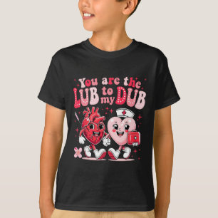 T-shirt Vous La Lube À Mon Dub Cvicu Nurse Valentine Car