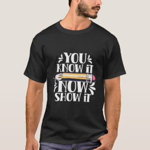 T-shirt Vous Le Connaissez Maintenant Montrer Il Professeu