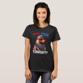 T-shirt Vous Libérez Ce Soir Le Drapeau Drapeau Eagle 4 ju (Devant entier)