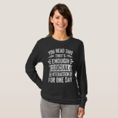 T-shirt Vous Lisez Ça C'est Suffisant Comme Interaction So (Devant entier)