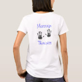 T-shirt Vous malaxez un massage ! (Dos)