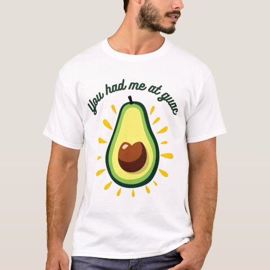 T-shirt Vous M'Avez Eu À Guac (Devant)