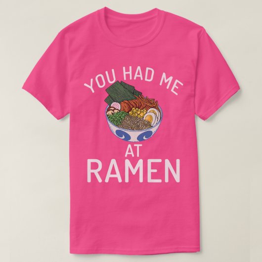 T-shirt Vous M'Avez Eu À Ramen Lover 3034 (Design devant)