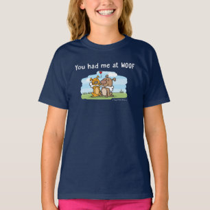 T-shirt Vous m'avez eu à Woof - Dates de Chien