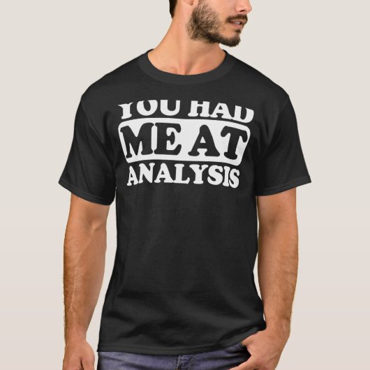 T-shirt Vous M'Avez Fait Analyser (Devant)