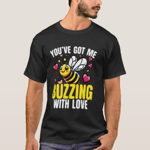 T-shirt Vous m'avez fait bourdonner d'amour Jeu de mots mi