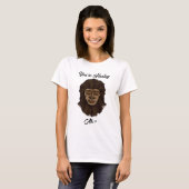 T-shirt Vous me cherchez ? Amusant gros pied Sasquatch Hum (Devant entier)