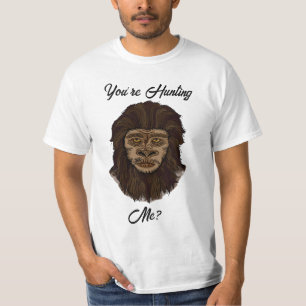 T-shirt Vous me cherchez ? Drôle Humour de Bigfoot Sasquat