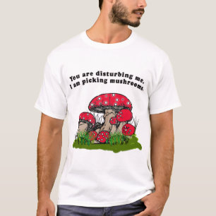 T-shirt Vous me dérangez. Je sélectionne la pièce en t de