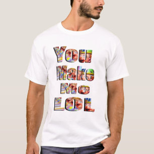 T-shirt Vous Me Faites Lol Logo,