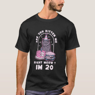 T-shirt Vous me faites marcher avec votre anniversaire cha