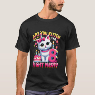 T-shirt Vous me faites marcher là, tout de suite, j'ai 8 a