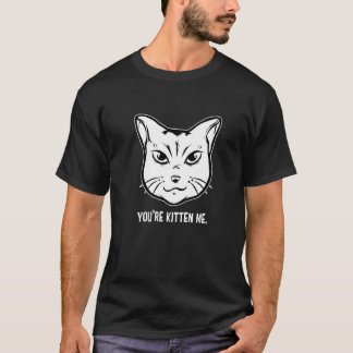 T-shirt Vous me faites rire, chat Propriétaire de chat Fo