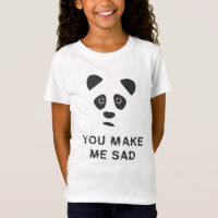 Vous me rendez triste. Panda triste.