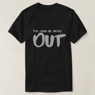 T-shirt Vous me retournez à l'envers Citations de l'amour