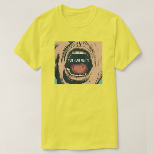 T-shirt Vous M'Entendez (Design devant)