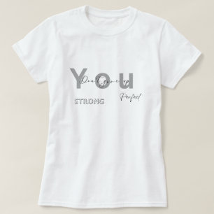 T-shirt Vous n'abandonnez pas la base parfaite