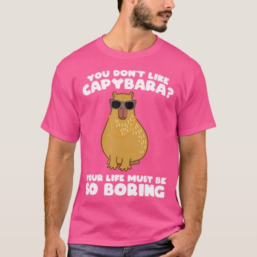 T-shirt Vous N'Aimez Pas Capybara Capybaras (Devant)