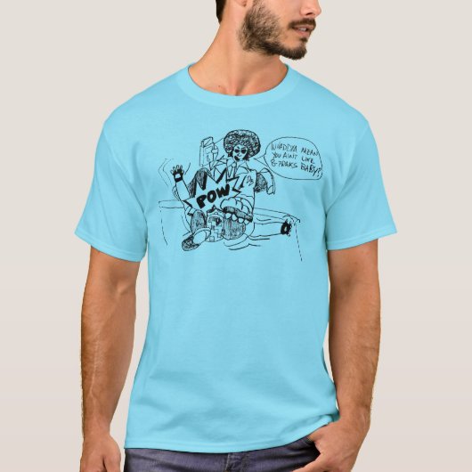 T-shirt Vous n'aimez pas les 8-pistes? (Devant)