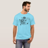 T-shirt Vous n'aimez pas les 8-pistes? (Devant entier)