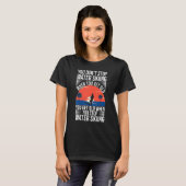 T-shirt Vous n'arrêtez pas le ski nautique quand vous deve (Devant entier)