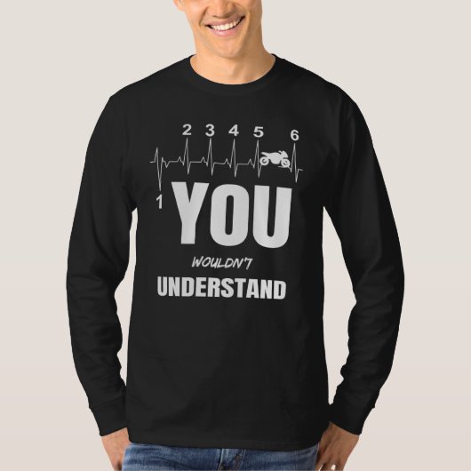 T-shirt Vous ne comprendriez pas 1 Down 5 Up Gearbox Heart (Devant)