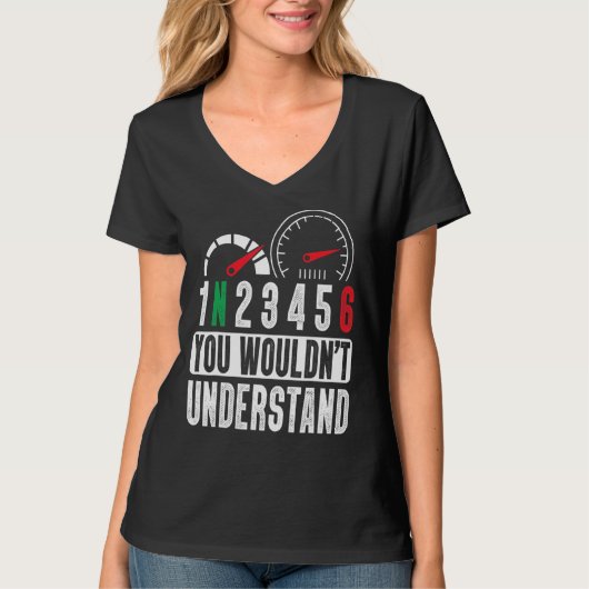 T-shirt Vous ne comprendriez pas Biker Sarcastique (Devant)