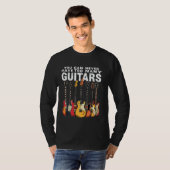 T-shirt Vous Ne Pouvez Jamais Avoir Trop De Guitares Musiq (Devant entier)