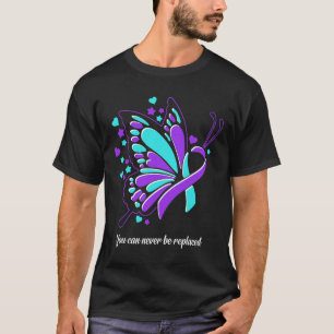 T-shirt Vous Ne Pouvez Jamais Être Remplacé Le Suicide Du