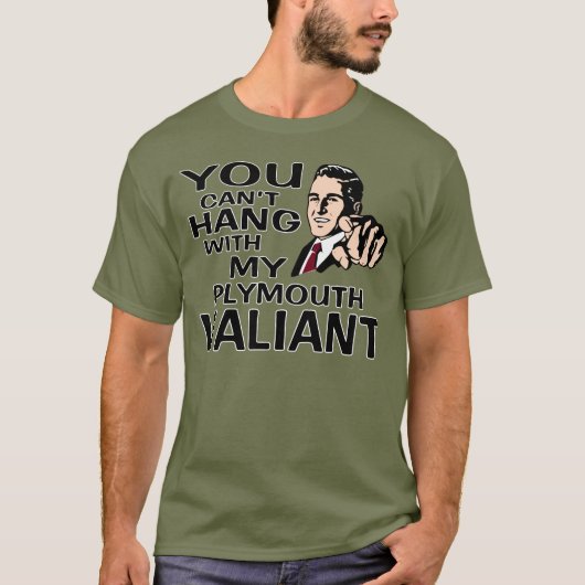 T-shirt Vous ne pouvez pas accrocher avec ma conception (Devant)