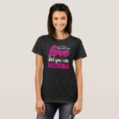 T-shirt Vous Ne Pouvez Pas Acheter L'Amour Mais Vous Pouve (Devant entier)