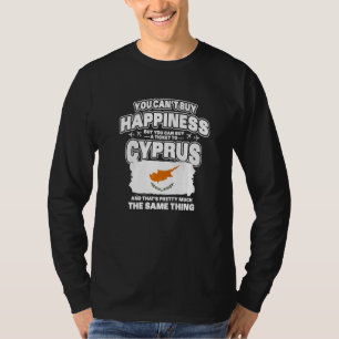 T-shirt Vous ne pouvez pas acheter le bonheur mais vous po
