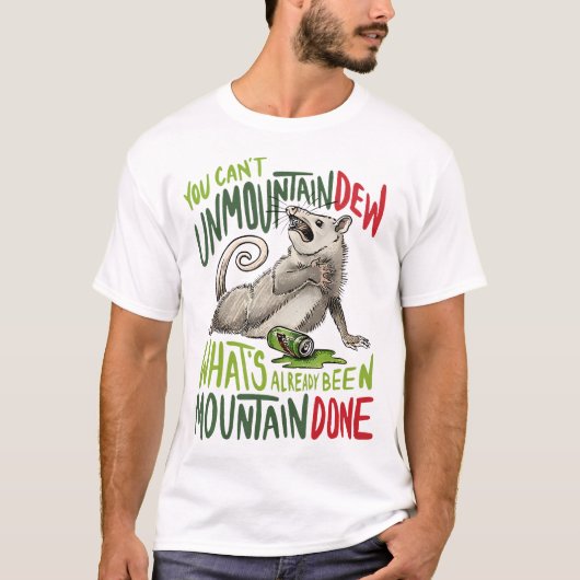 T-shirt Vous Ne Pouvez Pas Déguster Les Whats Déjà Été Mou (Devant)