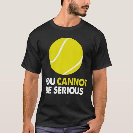 T-shirt Vous ne pouvez pas être sérieux Super 1970 Retro H (Devant)