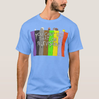 T-shirt Vous ne pouvez pas faire ça à la télévision Vestia