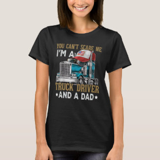 T-shirt Vous ne pouvez pas me faire peur Je suis un chauff