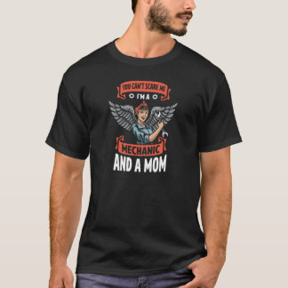 T-shirt Vous ne pouvez pas me faire peur Je suis un mécani