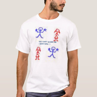 T-shirt vous NE POUVEZ PAS M'EFFRAYER