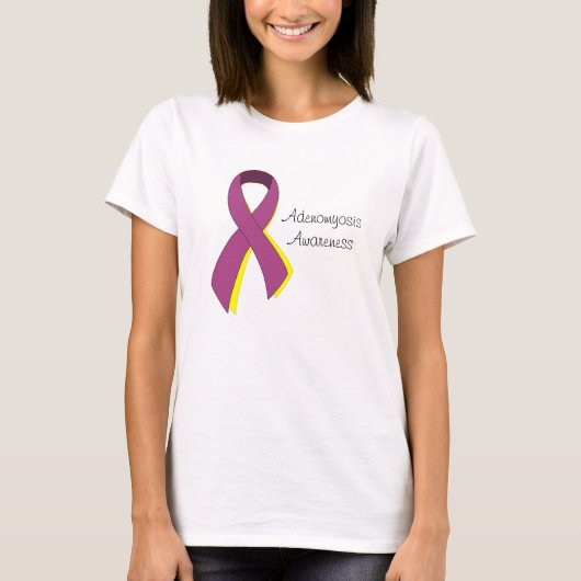 T-shirt Vous ne savez jamais vous forts êtes… #Adenomyosis (Devant)