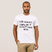 T-shirt Vous ne téléchargez pas un repas chinois succulent (Devant entier)