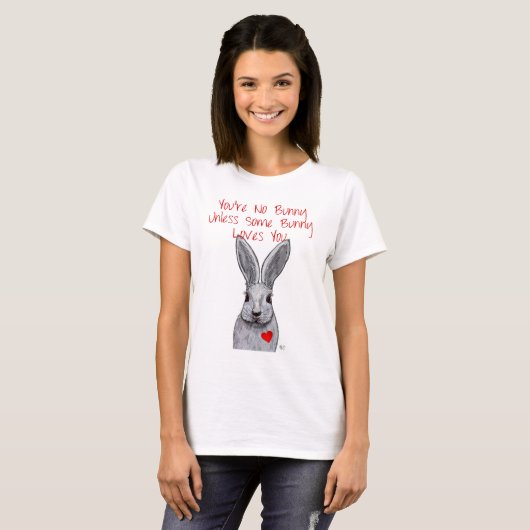 T-shirt Vous n'êtes pas Lapin (Devant entier)