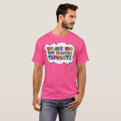 T-shirt Vous n'êtes pas vos pensées négatives (Devant entier)