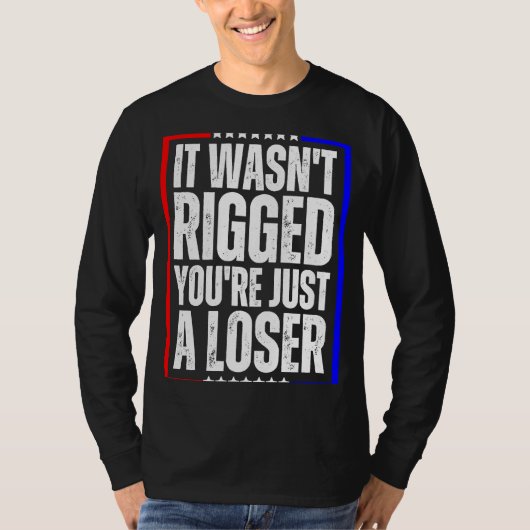 T-shirt Vous n'êtes qu'un perdant (Devant)