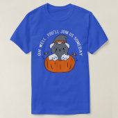 T-shirt Vous Nous Rejoindrez Un Jour Drôle Chat Sorcière C (Design devant)