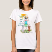 T-shirt "Vous pensez que c'est chaud", "flash chaud" mémoi (Devant)