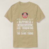 T-shirt Vous pouvez acheter Happiness, mais vous pouvez al (Design devant)