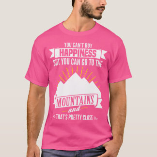 T-shirt Vous Pouvez Aller À La Montagne Nature Extérieure